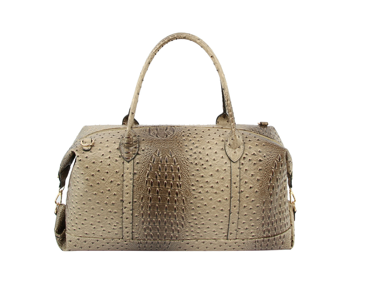 Croc Large Size Travel Duffel Bag by hfstylish