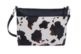 Cow Leo Printed Crossbody Shoulder Handbag by hfstylish