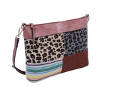 Cow Leo Printed Crossbody Shoulder Handbag by hfstylish