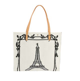 Paris Printed  Large Crossbody Handbag by hfstylish