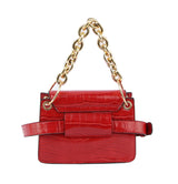 Satchel with Stylish Chain Purse by hfstylish