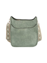 Front Pocket Stylized Strap Shoulder Bag by hfstylish