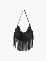 Women Fringe Tassel Shoulder Bag Handbag by hfstylish