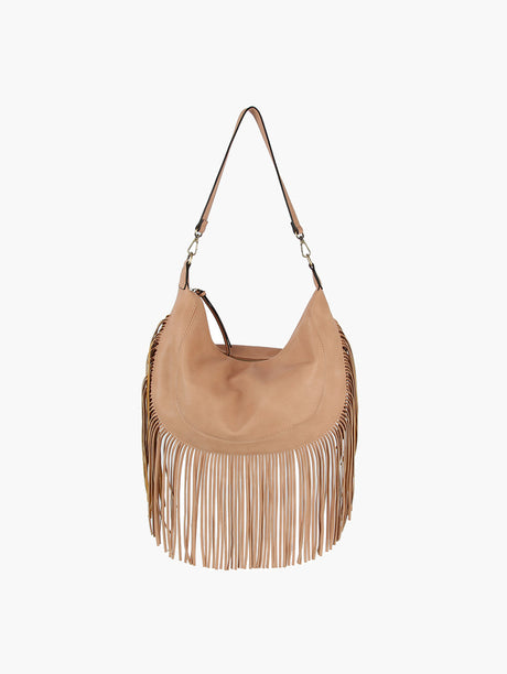 Women Fringe Tassel Shoulder Bag Handbag by hfstylish