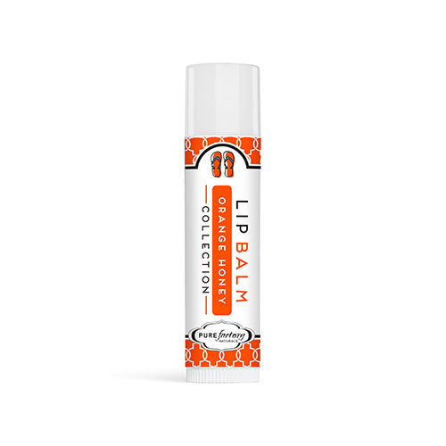 PureFactory Naturals Flip Flop Lip Balm 0.15 Oz. - Orange Honey by FreeShippingAllOrders.com