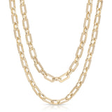 LIV DOUBLE CHAIN NECKLACE by eklexic jewelry