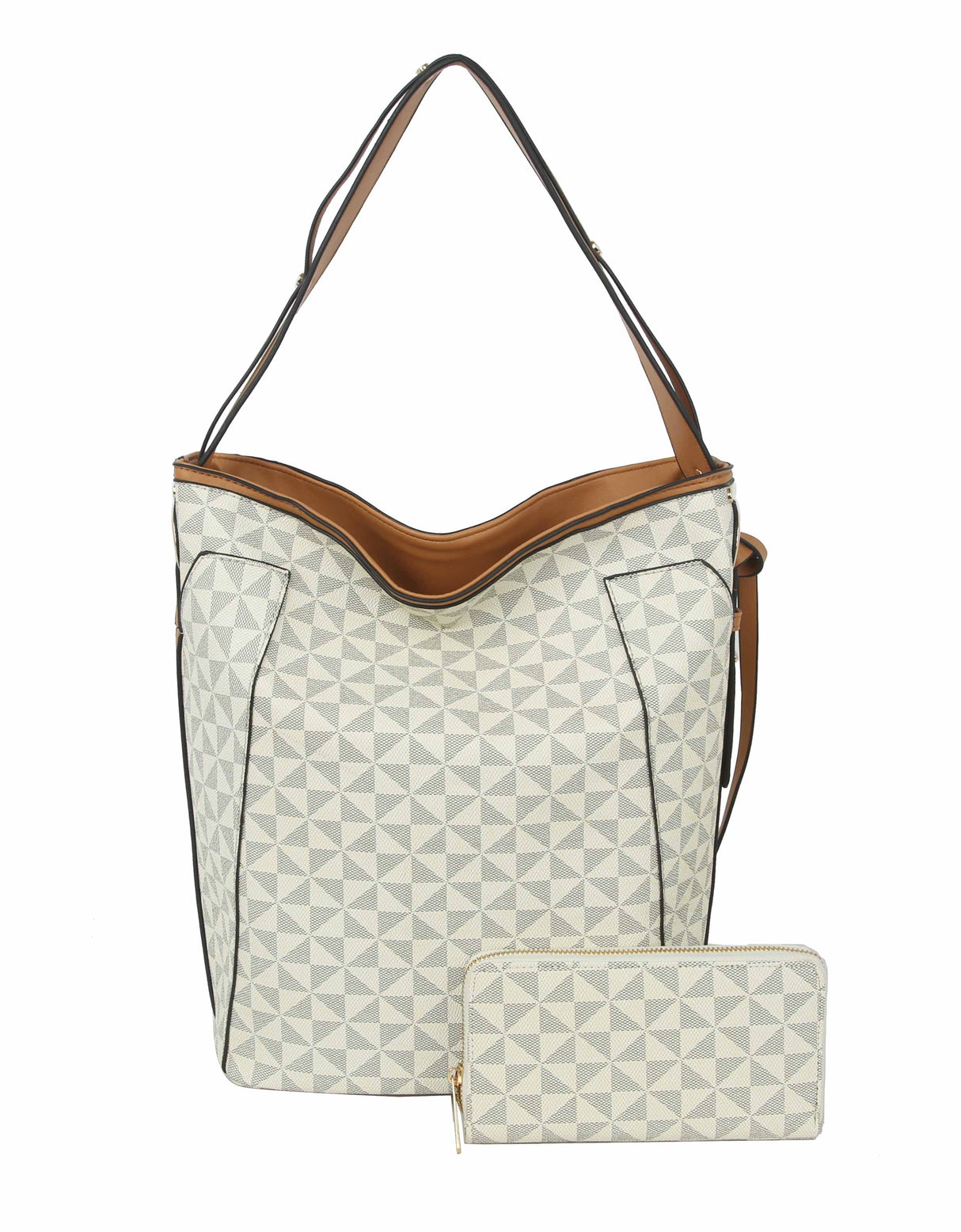 2 IN 1 SHOULDER BUCKET BAG by hfstylish