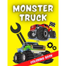 Monster Truck Coloring Book: A very special coloring book for kids of all ages who love trucks & racing cars. It includes over 40 designs of the wo