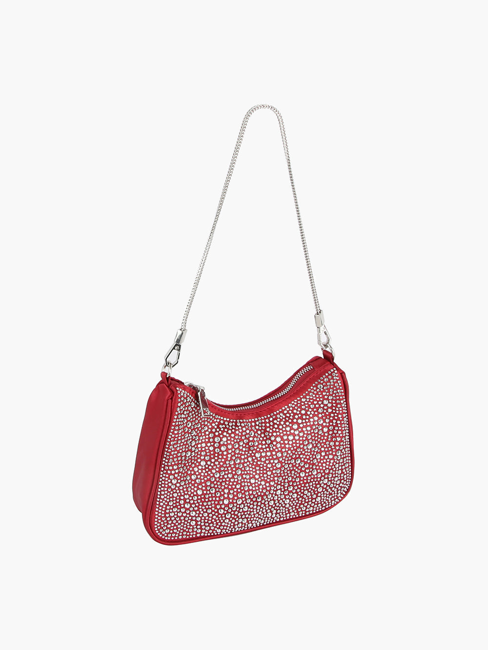 Rhinestone Sparkler Hobo Handbag by hfstylish