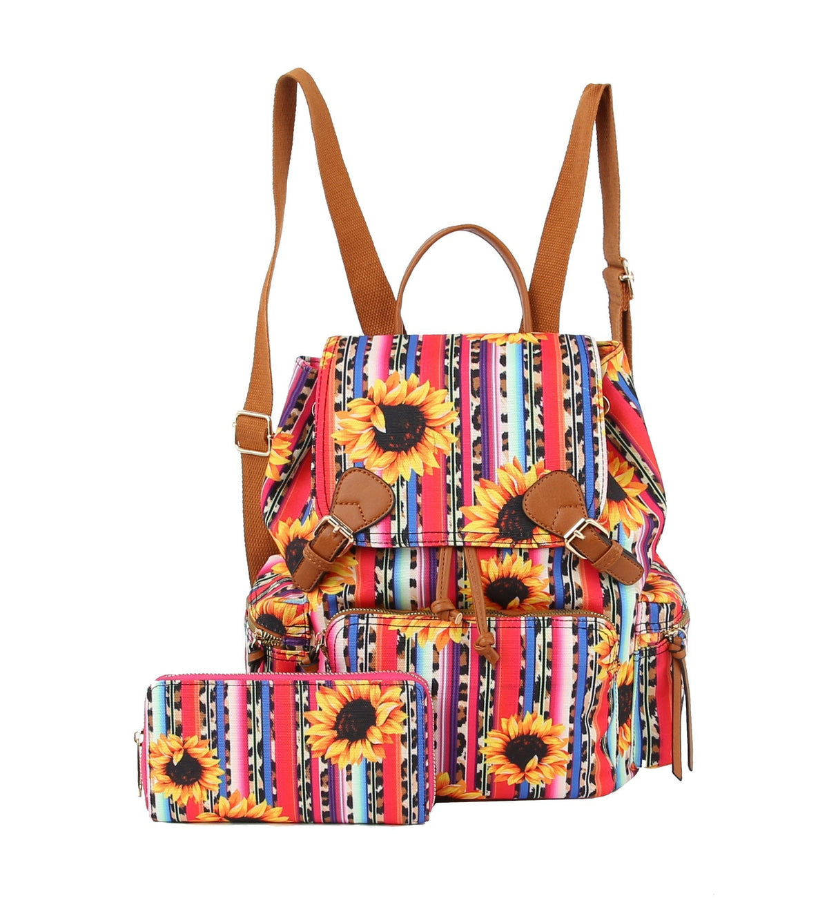 Sunflower Travel Backpack for Women by hfstylish