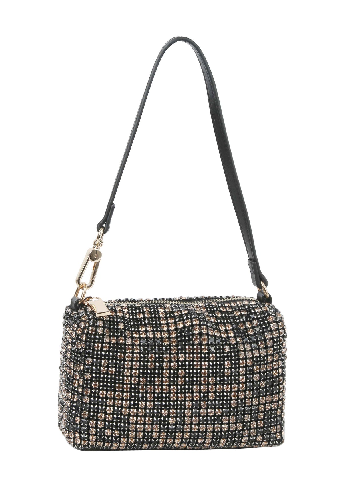 Women Rhinestone Crossbody Shoulder Handbag by hfstylish