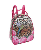 Leo Print Backpack for Women Casual Daypack by hfstylish