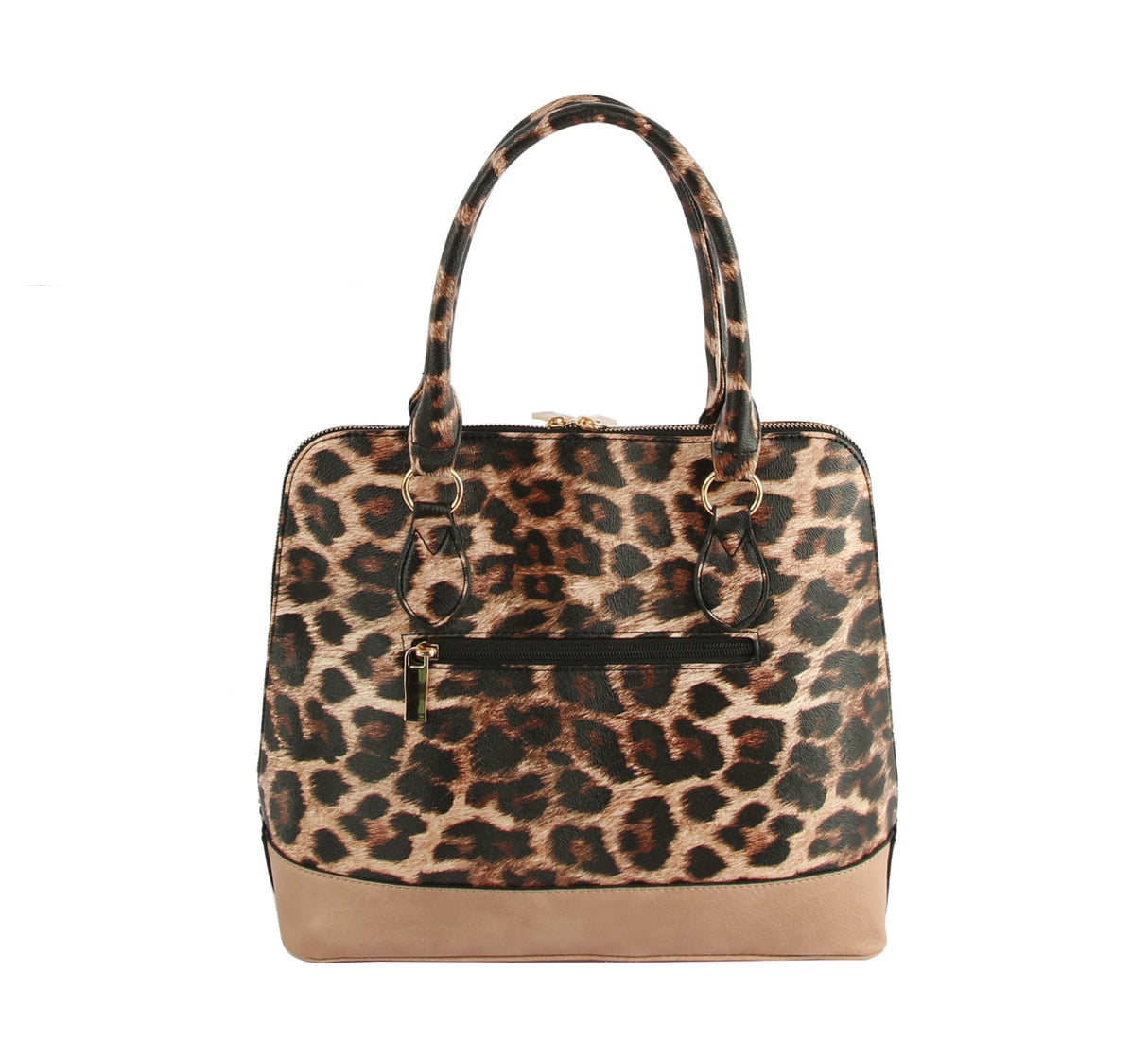 Cow Leo Print Women Satchel Top Handle Bag by hfstylish