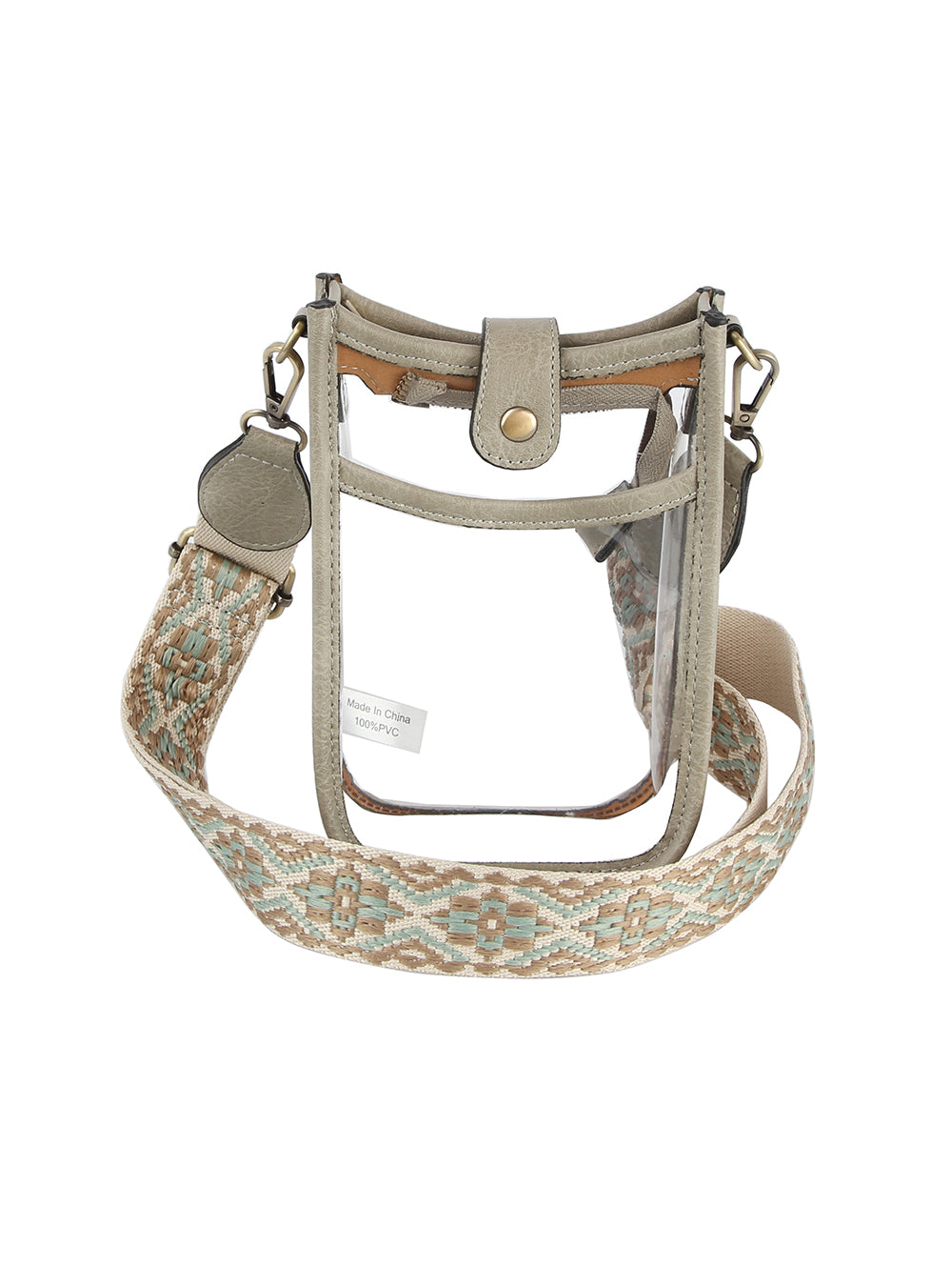 Clear Crossbody Sling by hfstylish