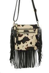 Fringe Tassel Crossbody Handbag Purse by hfstylish