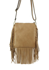 Fringe Tassel Crossbody Handbag Purse by hfstylish