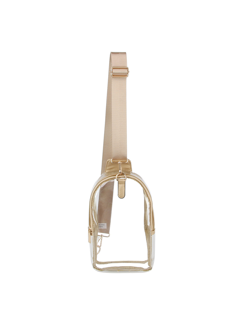 Clear Front Crossbody Sling by hfstylish