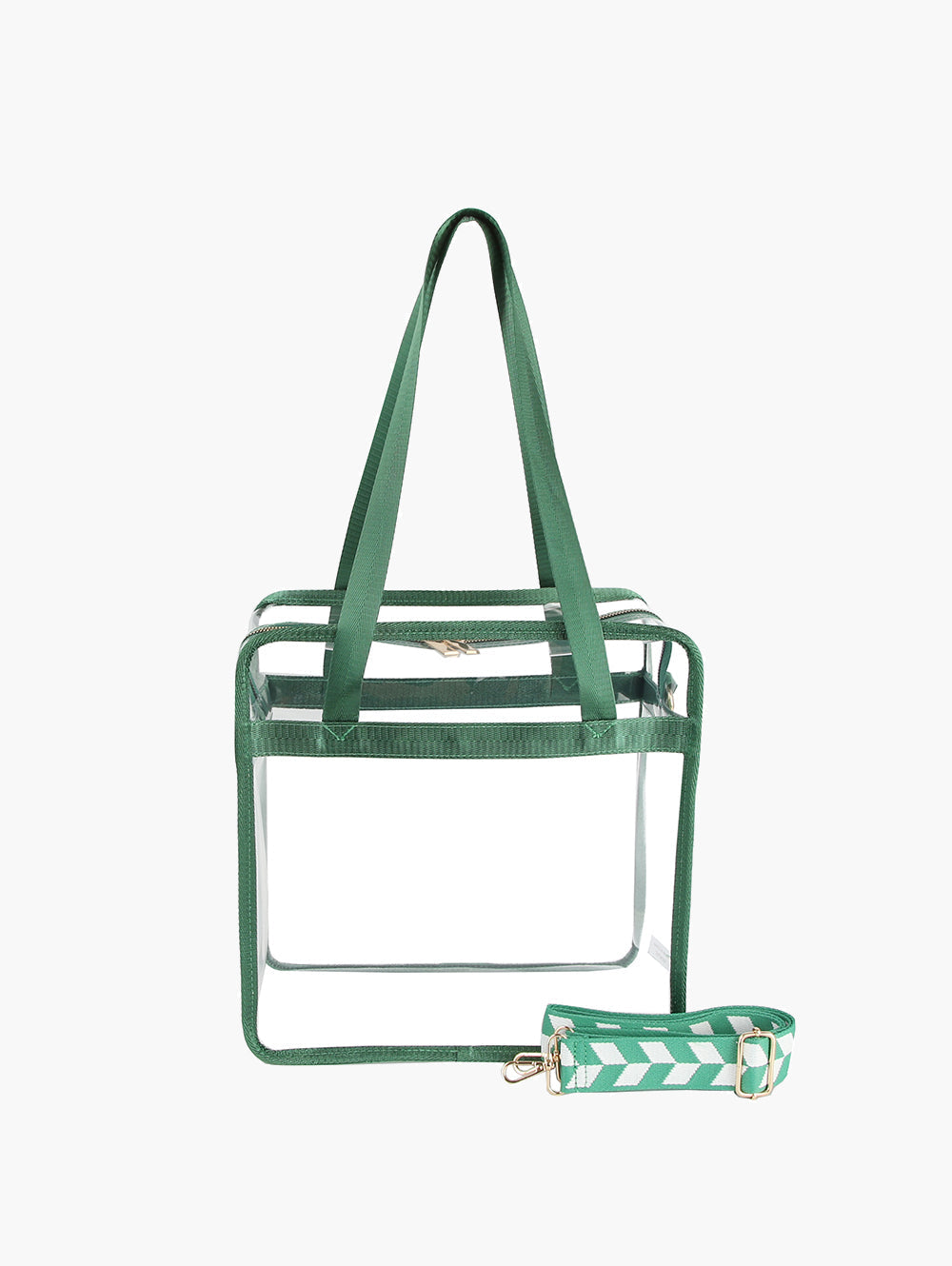 Women Transparent Clear Hobo Tote Handbag by hfstylish