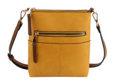 Classic Front Pocket Crossbody Sling by hfstylish