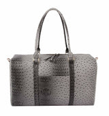 Ostrich Croc Duffle Bag by hfstylish