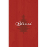 Blessed: A Red Hardcover Decorative Book for Decoration with Spine Text to Stack on Bookshelves, Decorate Coffee Tables, Christmas Decor, Holiday Deco