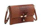 Small Mini Crossbody Mini Croc Shoulder Bag Clutch by hfstylish