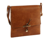 Crossbody Bag with Flap Over Snap for Women by hfstylish