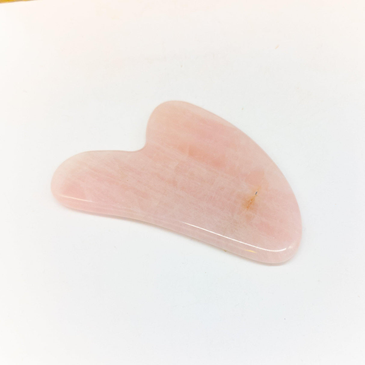 Rose Quartz Gua Sha Massage Tool by Whyte Quartz