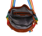 RAINBOW TOTE HANDBAG by hfstylish