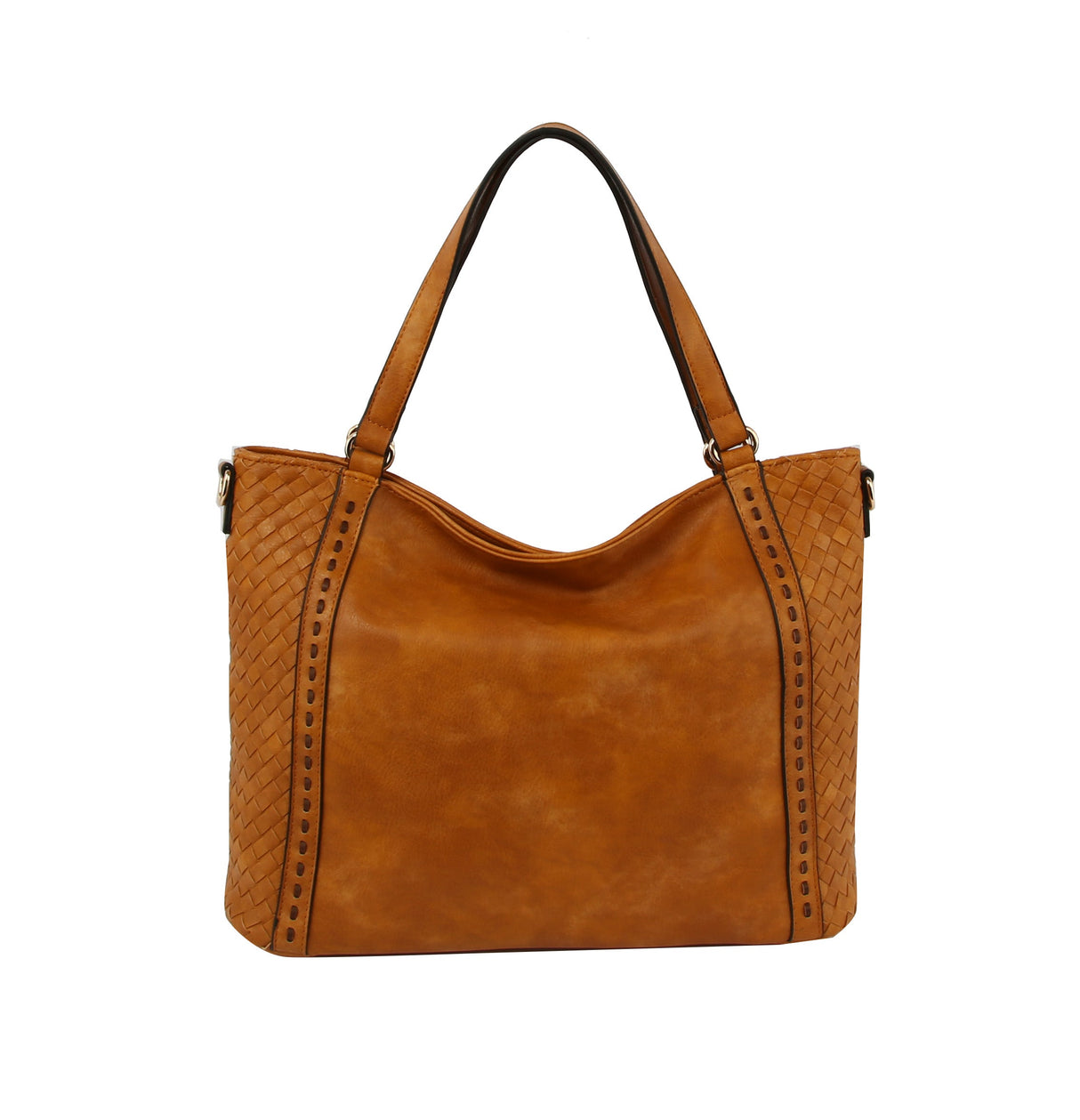 Soft Leather Tote Crossbody Hobo Bag by hfstylish