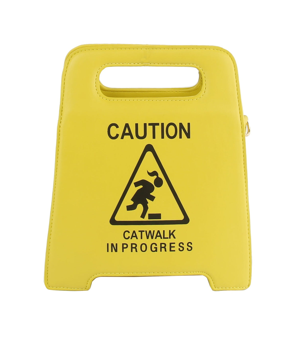 Caution Sign Purse Shoulder Crossbody Bag by hfstylish