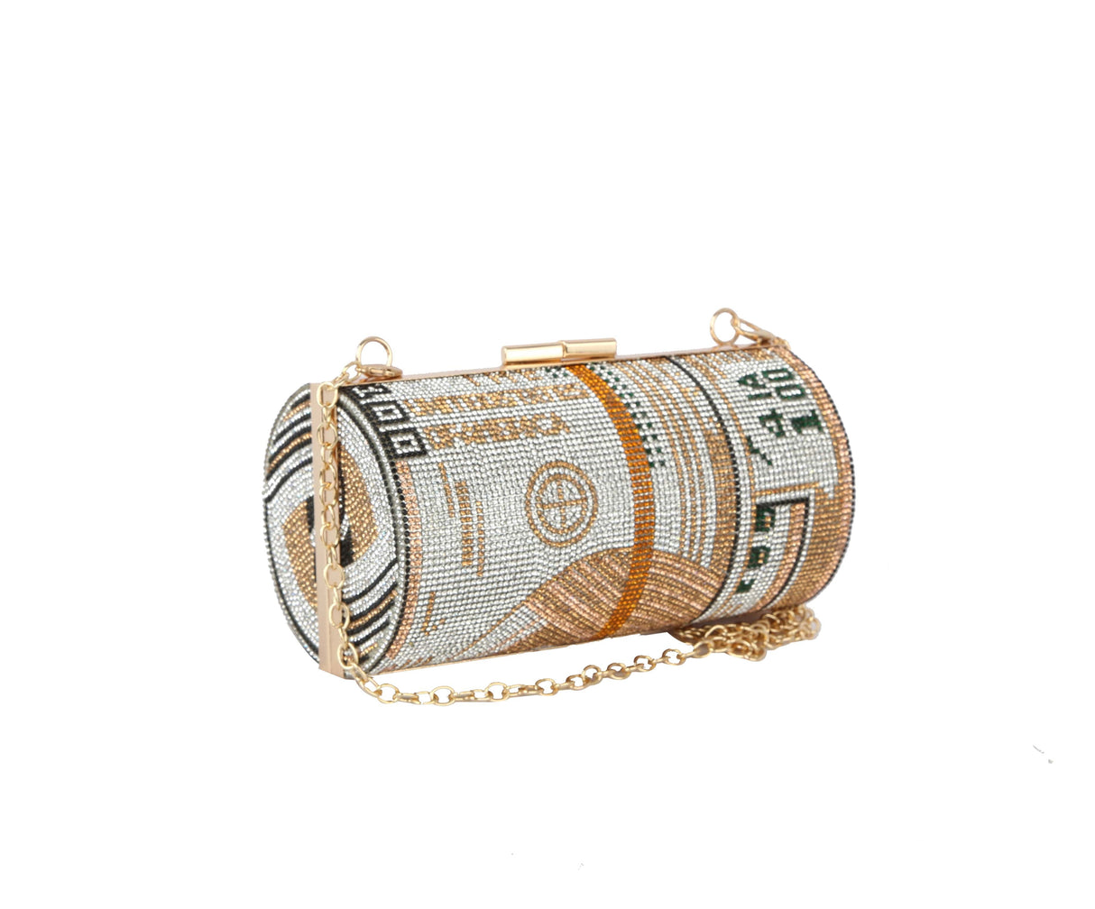 Fashion Bling Money Clutch by hfstylish