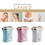 Rechargeable USB Ladies Shaver, Removes Hair Instantly & Pain Free by Pursonic