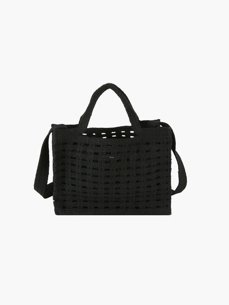 Woven Tote Handbag by hfstylish