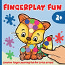 Fingerplay Fun - Activity book for kids 2 - 5 years: Creative finger painting fun for little artists