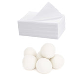 Laundry Care Essentials Bundle: 100 Detergent Sheets + 6 Wool Dryer Balls Pack by Pursonic