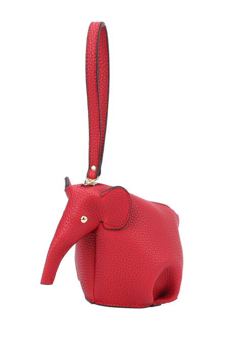 Mini Elephant Wallet Top Zipper Purse by hfstylish