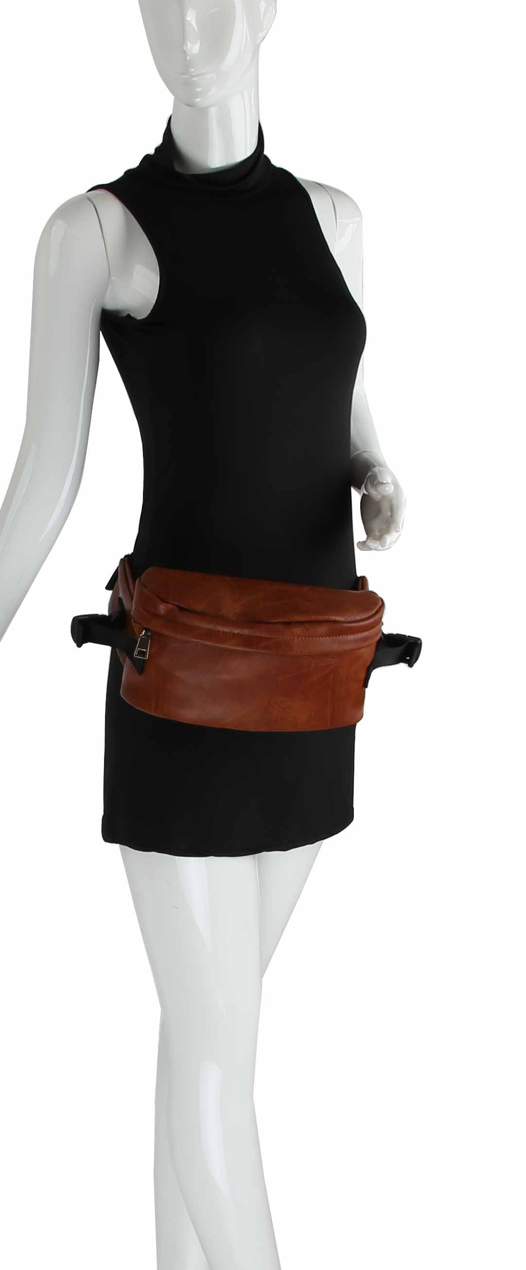 Leather Fanny Pack for Women Waist  Pack by hfstylish