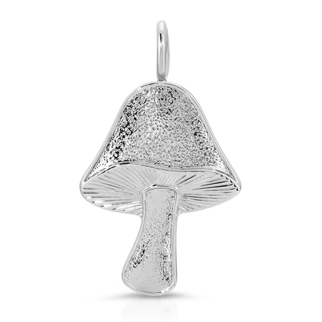 Large Mushroom Pendant by eklexic jewelry