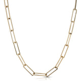 Large Rectangle Link Chain by eklexic jewelry