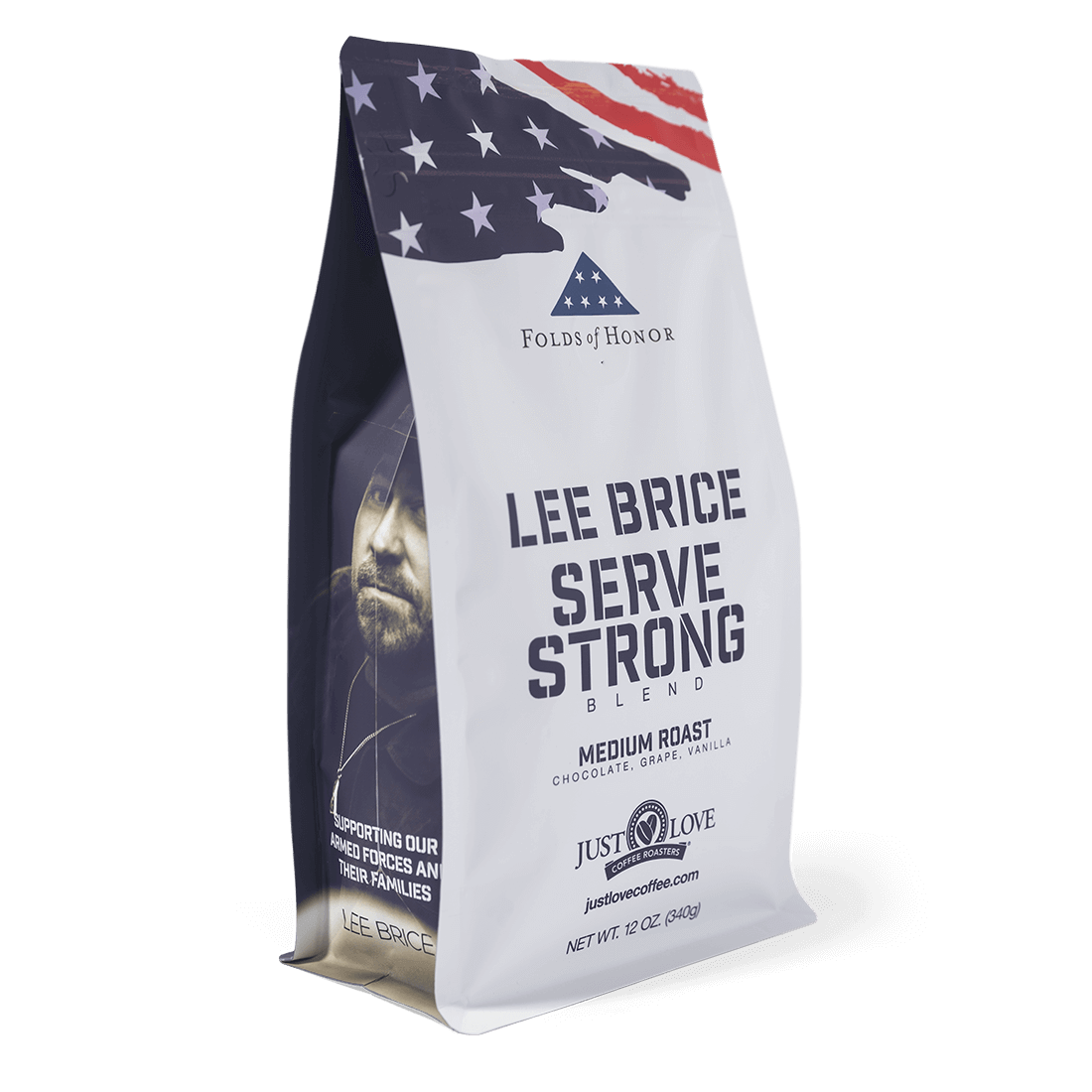 Lee Brice Serve Strong Blend by Just Love Coffee Roasters