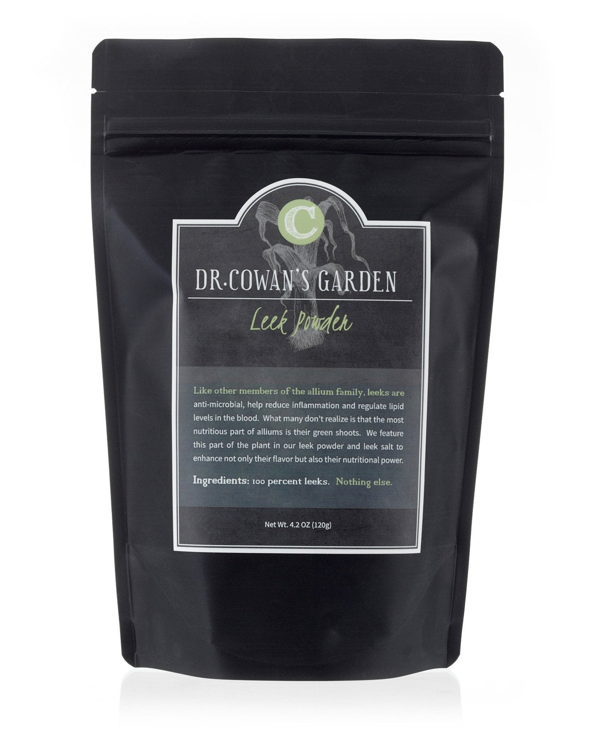 Organic Leek Powder (Refill Pouch) by Dr. Cowan's Garden