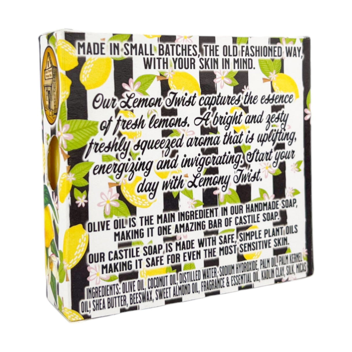 Lemon Twist Bar Soap by Old Town Soap Co.