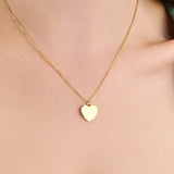 Lev Heart Necklace by Little Sky Stone