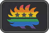 LGBTQ Morale Patch by Proud Libertarian