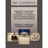 Tradeways Incorporated, Petitioner, V. Chrysler Corporation. U.S. Supreme Court Transcript of Record with Supporting Pleadings
