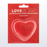 Love Heart Soap Bar (Rose-Scented) by Condomania.com