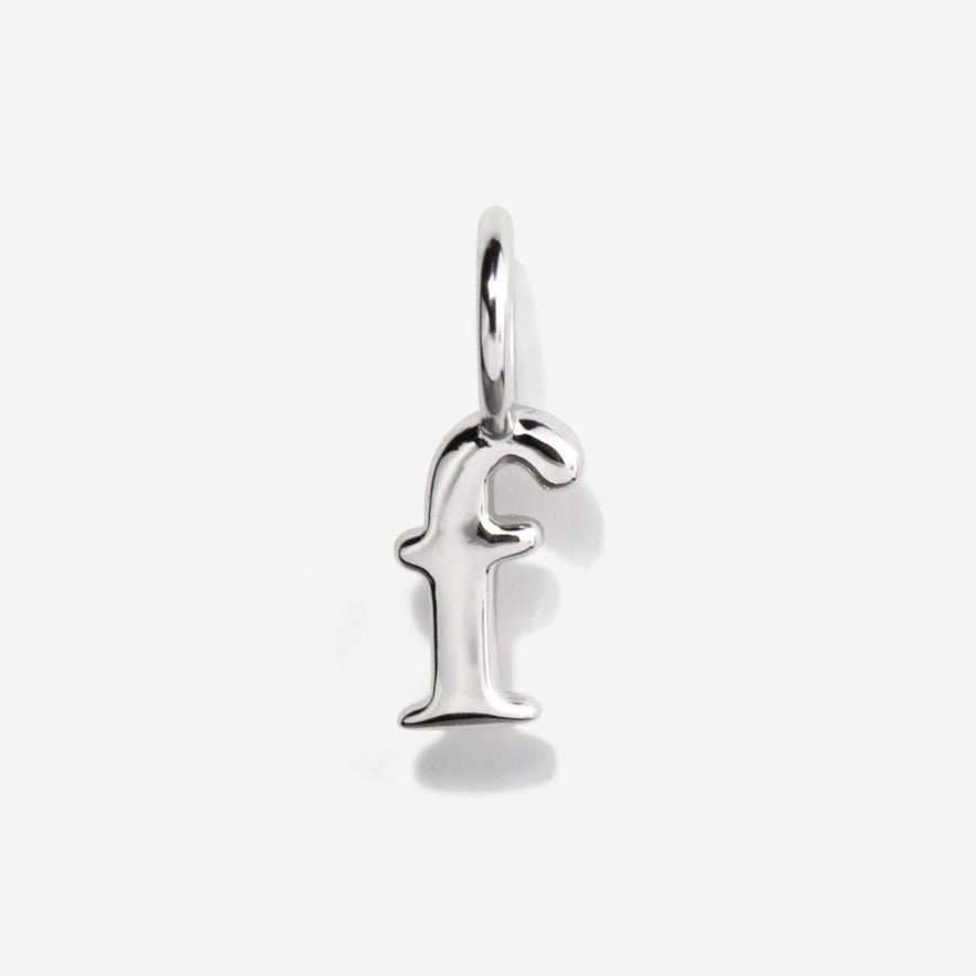 Initial Sterling Silver Charm by Little Sky Stone