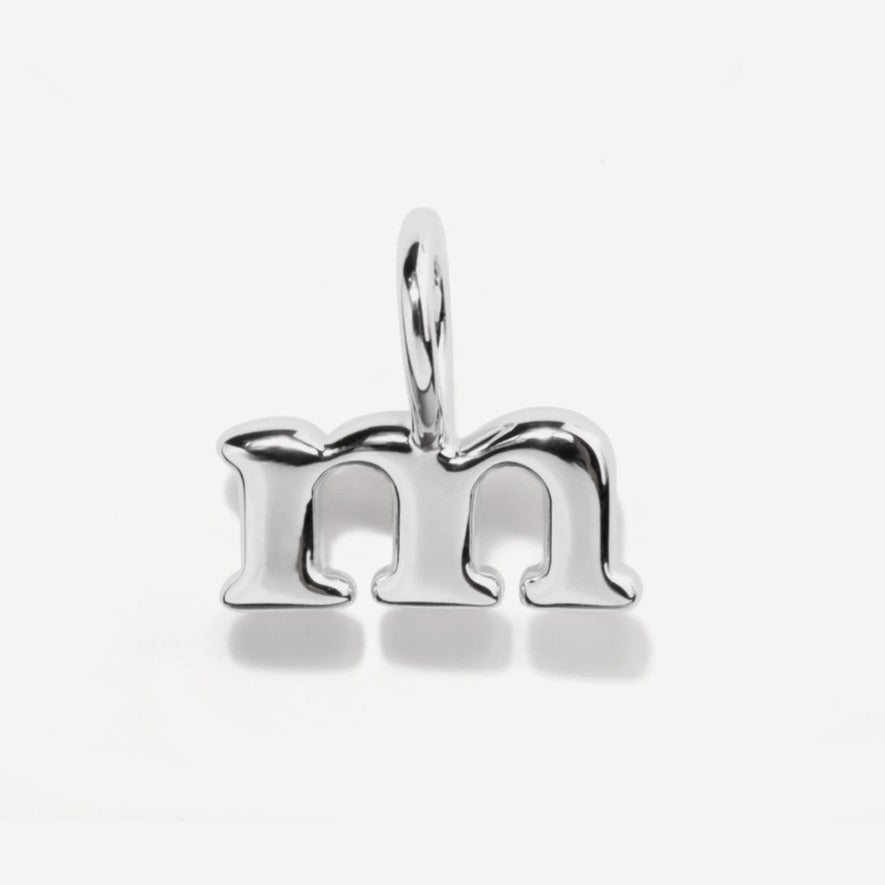 Initial Sterling Silver Charm by Little Sky Stone