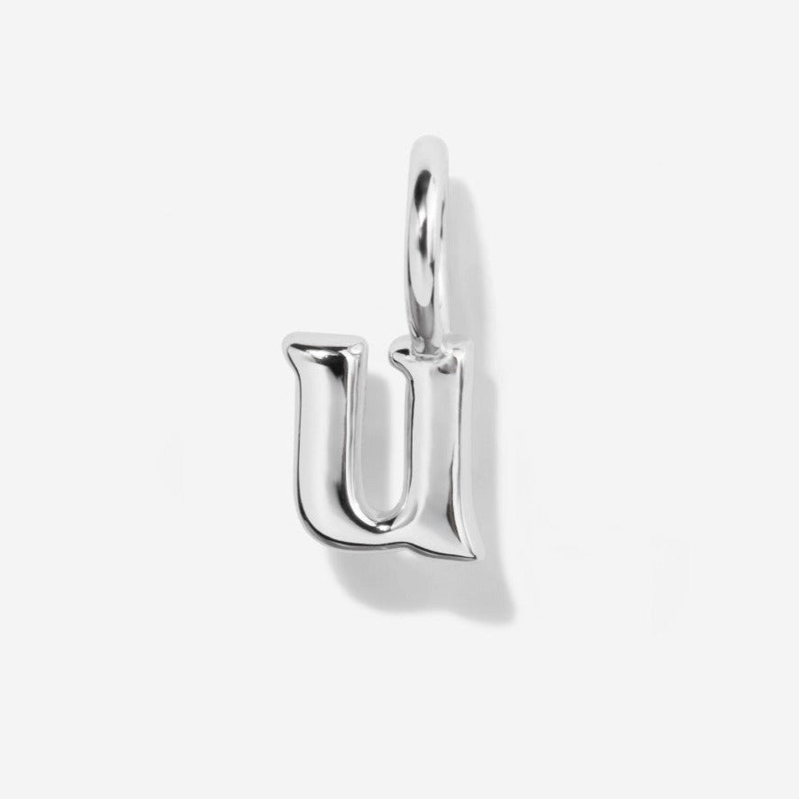 Initial Sterling Silver Charm by Little Sky Stone